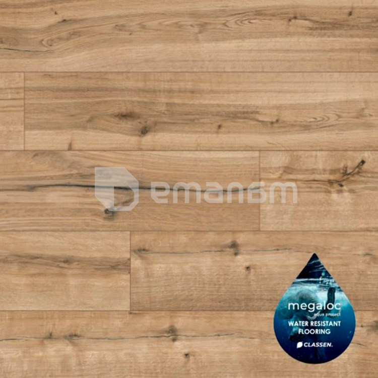 ლამინატი წყალმდგრადი Classen Casa Energy Aqua Protec54044 4V AC5/33 მუხა Sierra Rustic 1285x192x8 მმ