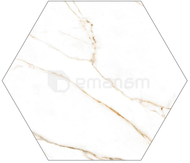 კერამოგრანიტი Geotiles Hexa Brera Gold 258x290 მმ