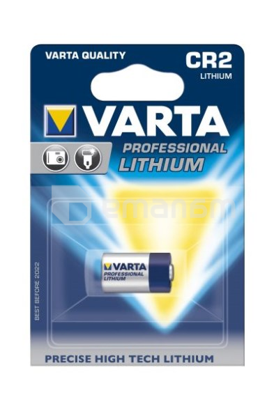 ელემენტი ლითიუმი VARTA CR2 3V 920 mAh 1 ც