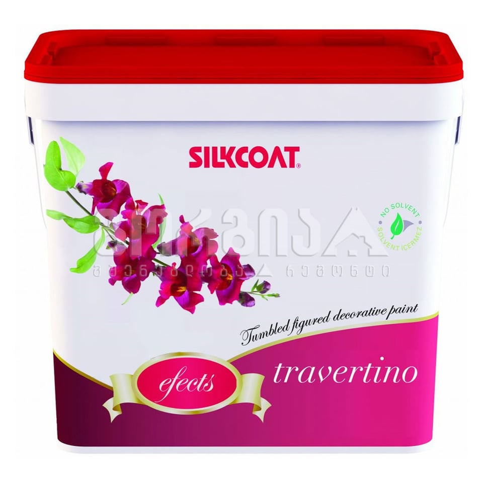 დეკორატიული საღებავი 12კგ "TRAVERTINO"