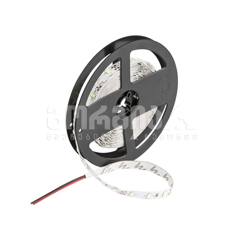 ლედ ლენტა 6500K 5M 14,4w/m 60LED 12V IP20 - A.C.K
