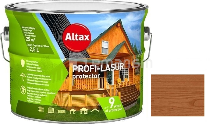 პროფი ლაზური Altax მაჰაგონი 2.5 ლ