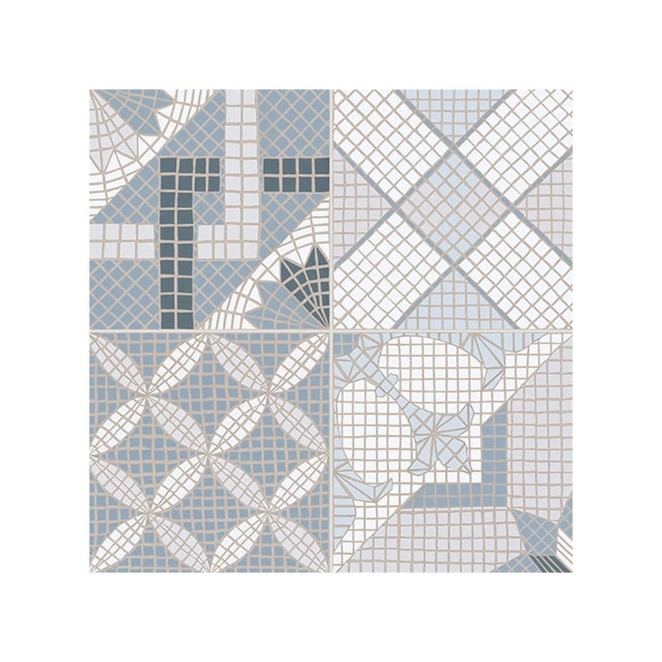 კერამოგრანიტი Tessela Blue 33.15*33.15