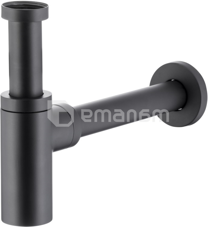 სიფონის ქვედა ნაწილი KFA შავი