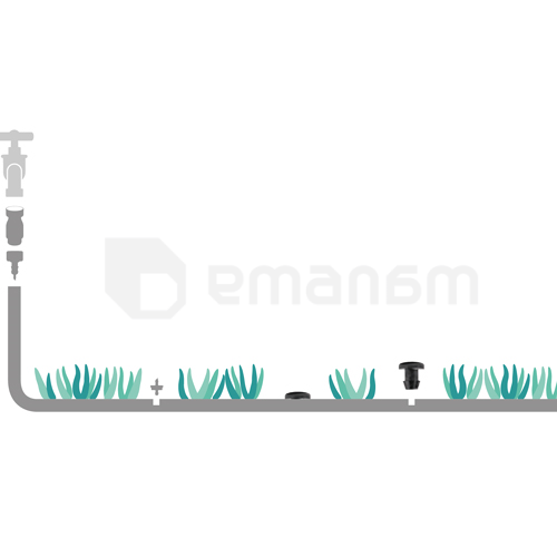 სარემონტო საცობი წვეთოვანი მილის GF GF80006272 14x16 მმ 10 ც