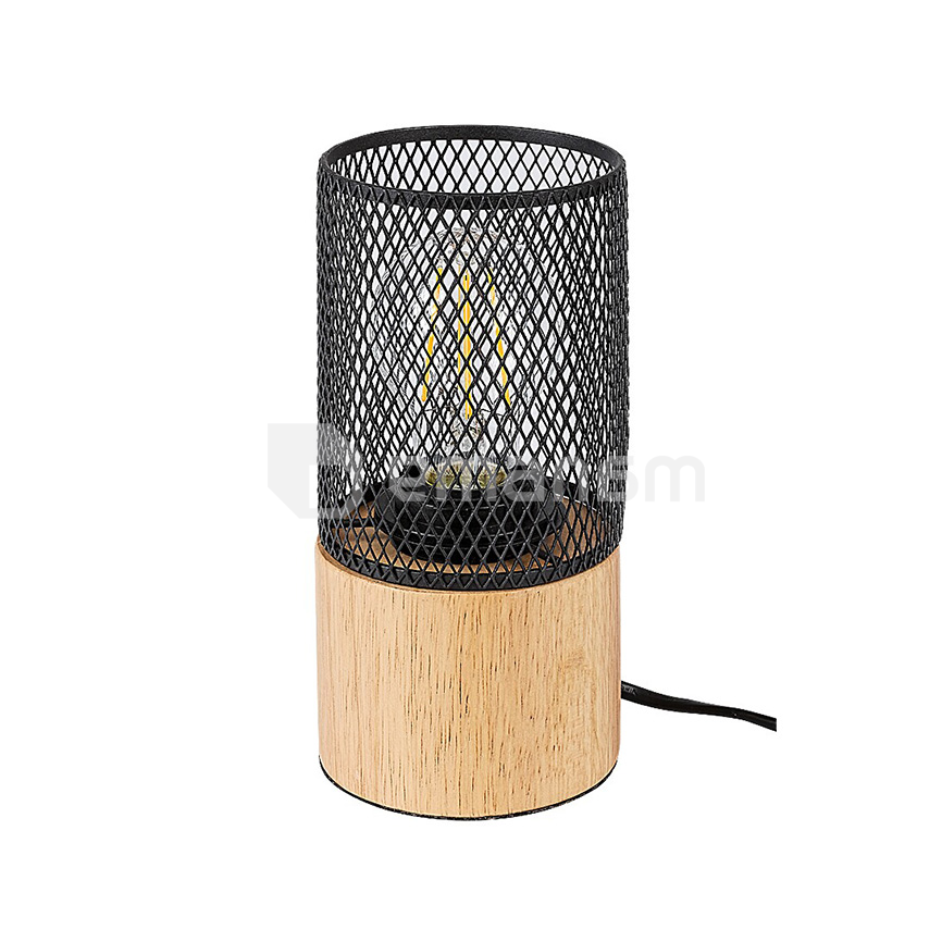 მაგიდის სანათი Rabalux CALLUM 1 E27 h95 L195 ხე შავი 74040