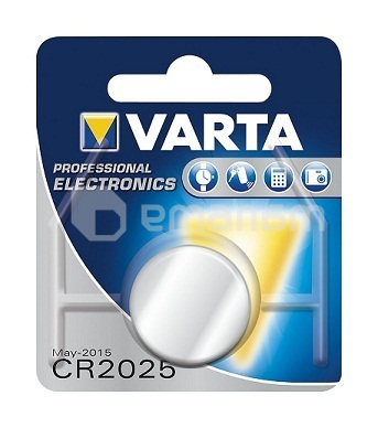 ელემენტი ლითიუმის VARTA CR2025 3 V 170 mAh 1 ც