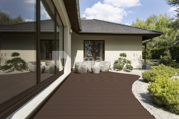 ფიცარი ტერასის Bergdeck Walnutt 2200X140X22