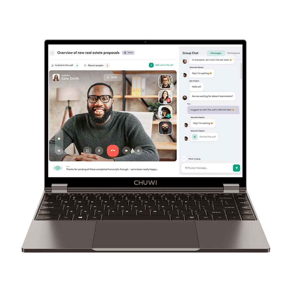 ნოუთბუქი Chuwi FreeBook N150, 13.4", Intel N150, 16GB, 512GB SSD, Integrated, W11H, Grey