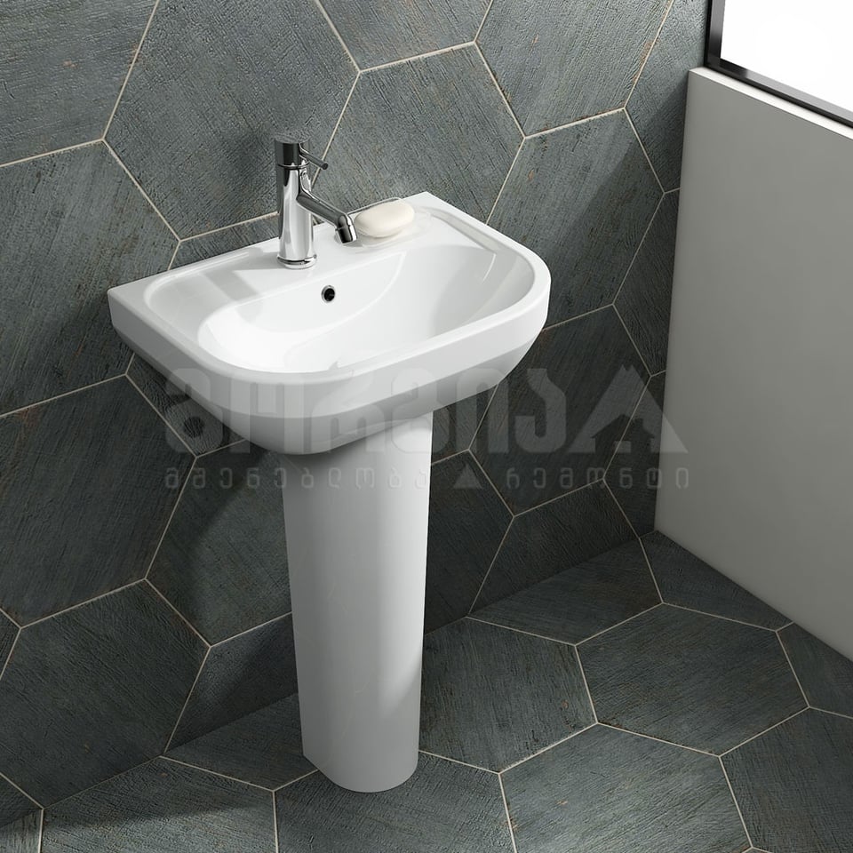 ხელსაბანი ფეხით K-Form 10KF60056/10KF38001