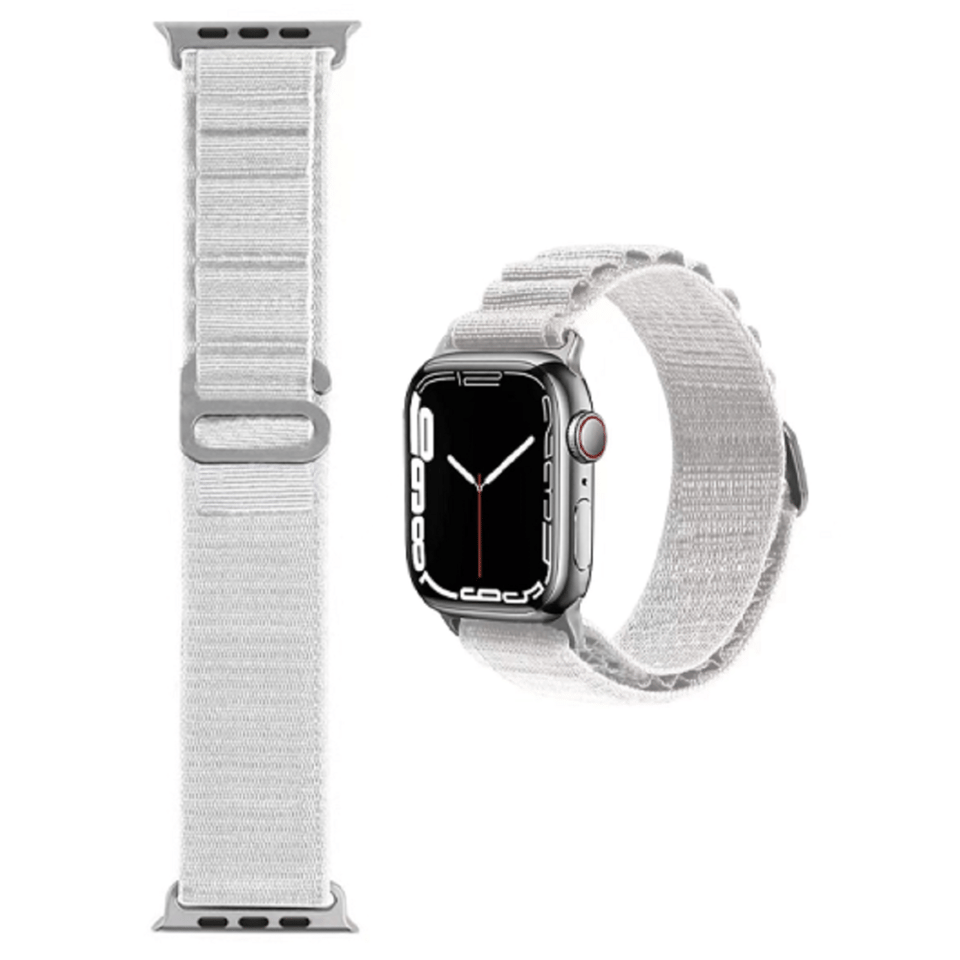 Smart watch strap WiWU Nylon Watch Band for Apple Watch 38/40/41mm White