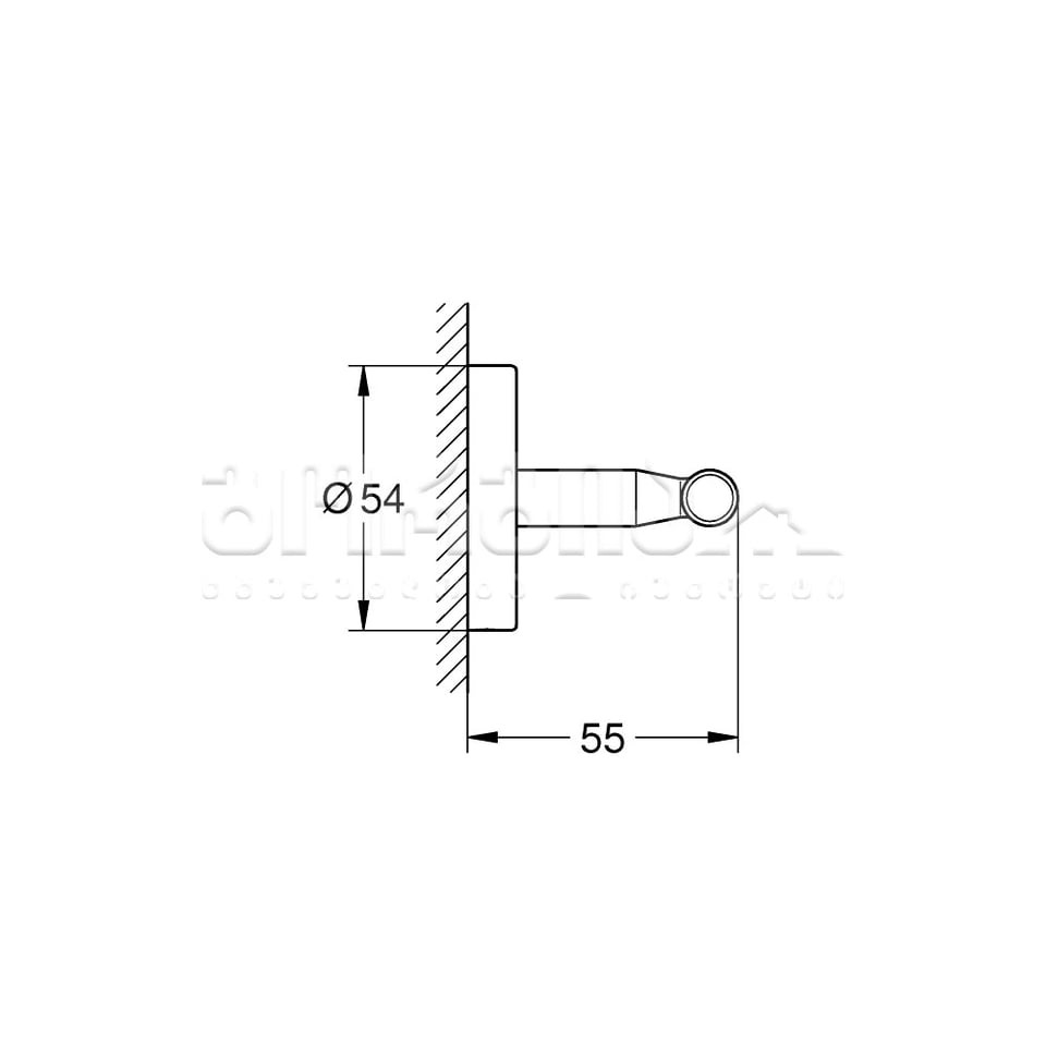 პირსახოცის საკიდი BauCosmopolitan 40461001