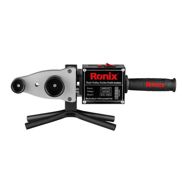 პლასტმასის მილების შესადუღებელი უთო Ronix RH-4401, 2000w