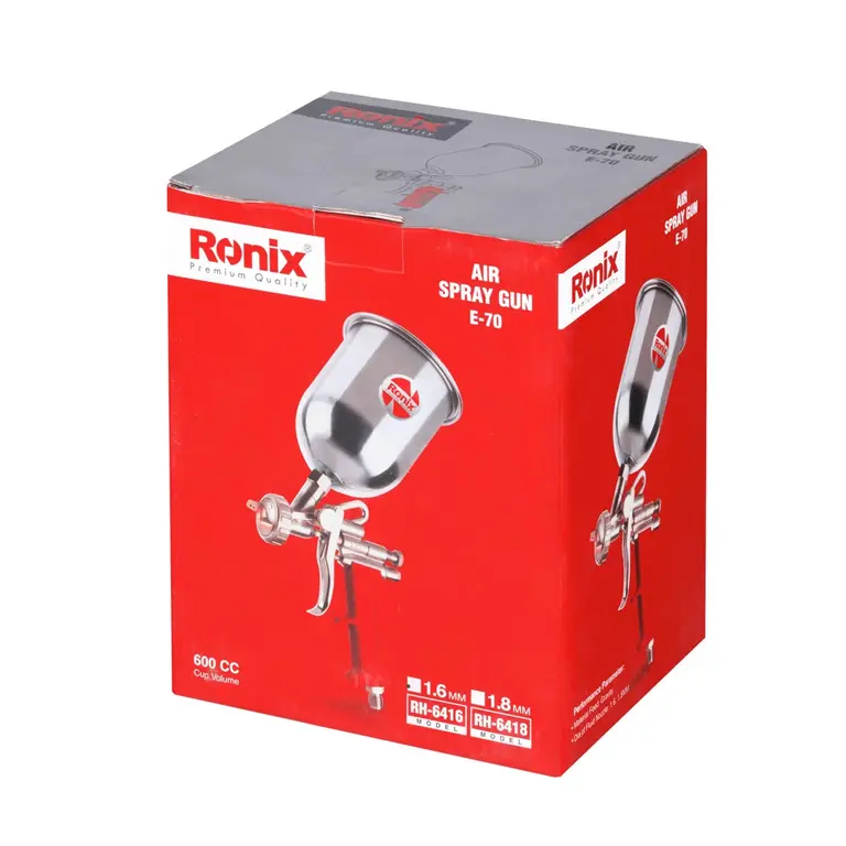HVLP ჰაერის პულივიზატორი Ronix RH-6416, 1,6მმ 600მლ