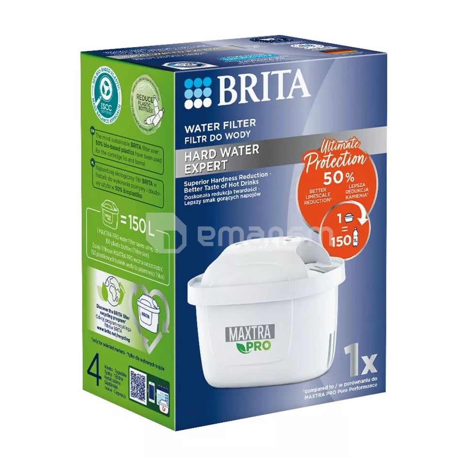 კარტრიჯი, შესაცვლელი Brita MXpro 1 ც
