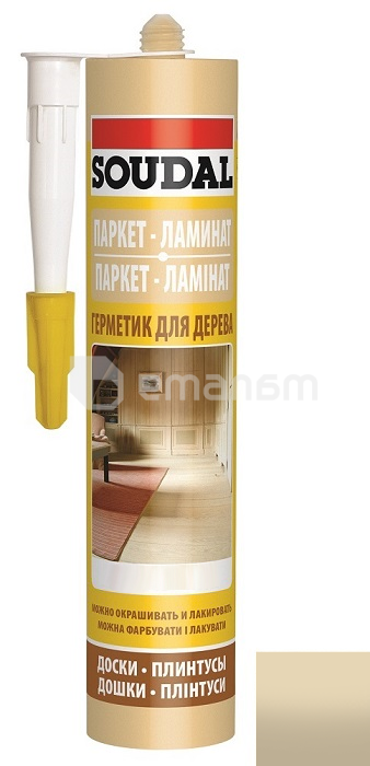 ჰერმეტიკი პარკეტის Soudal 300 მლ ნეკერჩხალი