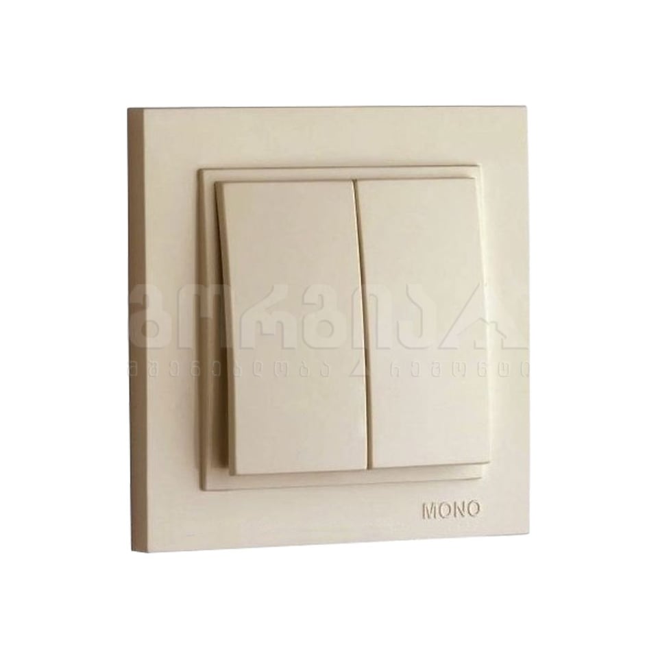 ჩამრთველი ორიანი DESPINA cream - 102-170025-102