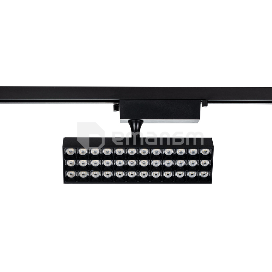 სანათი ტრეკი DPM LED X-LINE 20W 4000K 1750Lm შავი STR2-20W-B