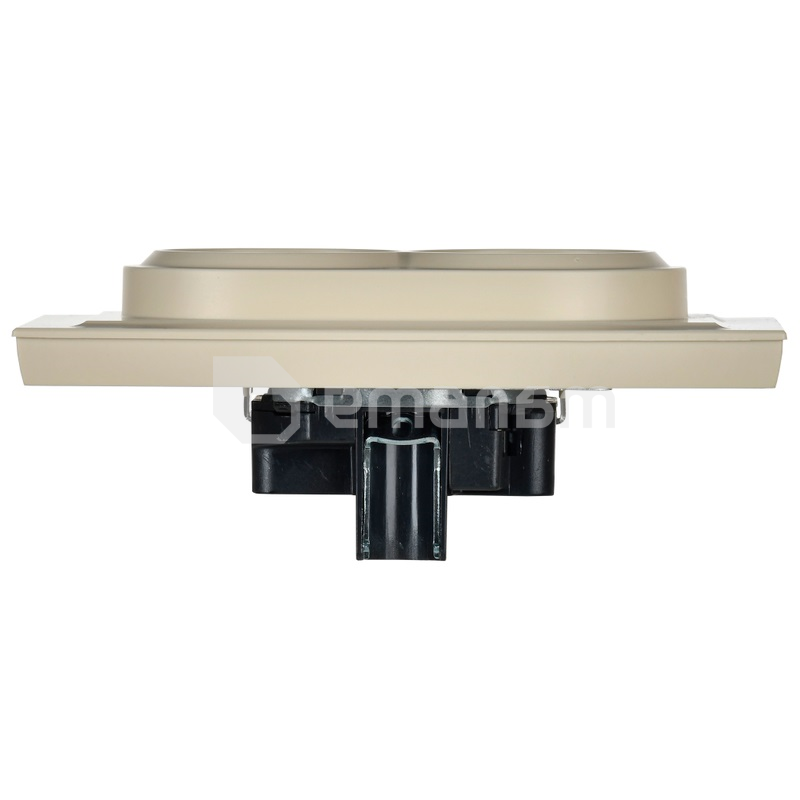 როზეტი IEK RS12-3-BrKr 2 BRITE 16A ბეჟი