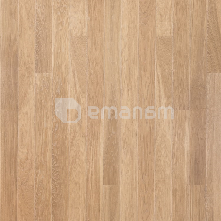 პარკეტის დაფა მუხა Polarwood Premium Mercury White Oil 14x138x1800 მმ.