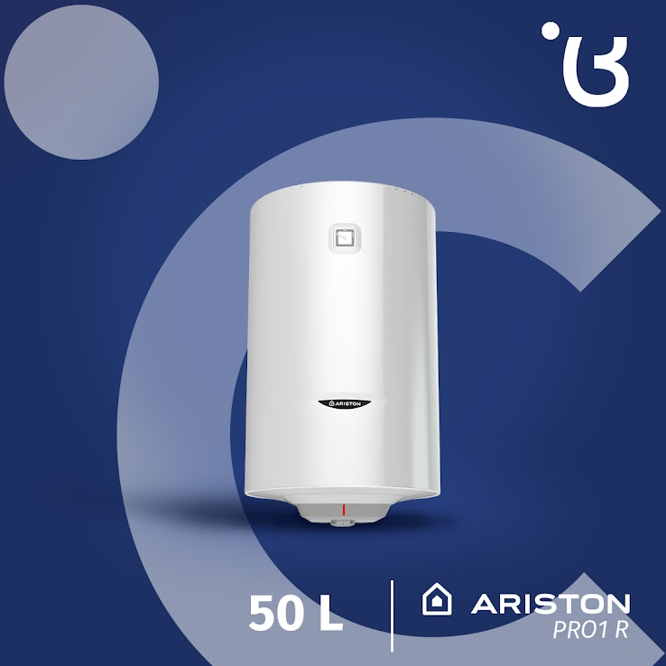 ARISTON - PRO1 R 50L 1.8kW წყლის ელექტრო გამაცხელებელი (3700527)