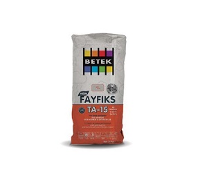 ფისოვანი ცემენტი BETEK FAYFIKS TA-15 25კგ ტომარა (ყინვაგამძლე, მძიმე ფილებისთვის)