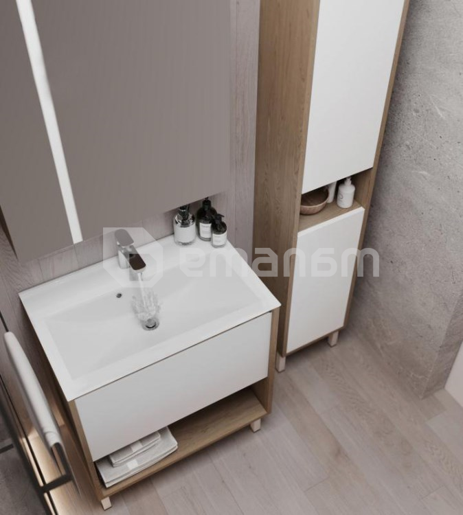 ტუმბო ხელსაბანით Sanservice Jersi 80