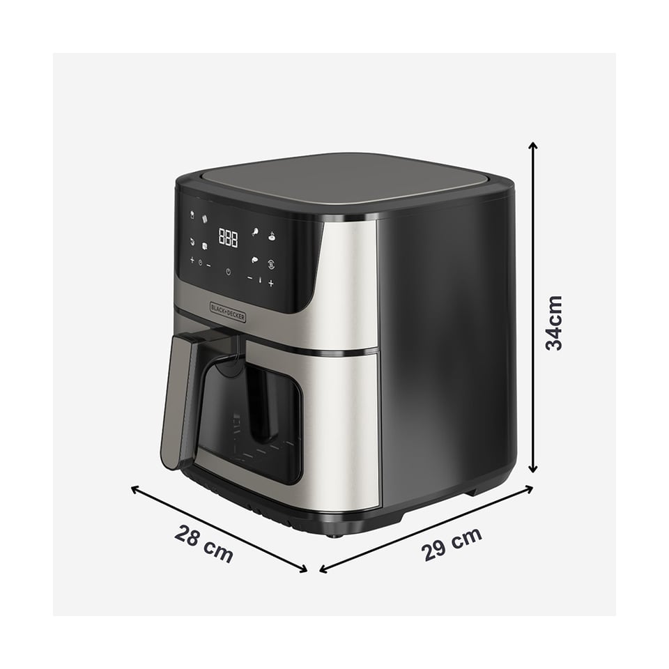 აეროგრილი Black+Decker BXAF8000E