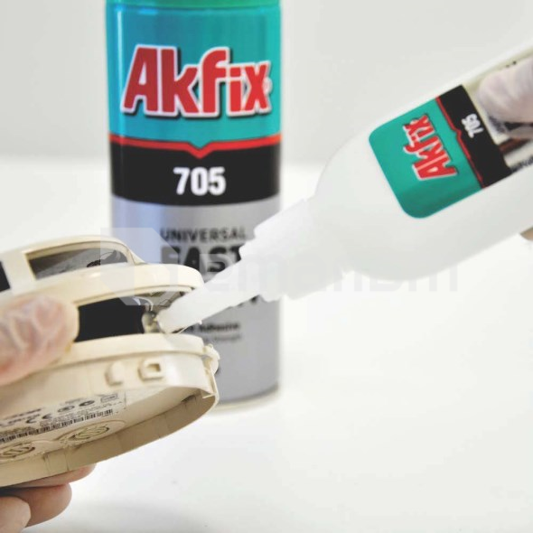 წებო აქტივატორით Akfix 705 GA060 200 მლ + 65 გ გამჭვირვალე