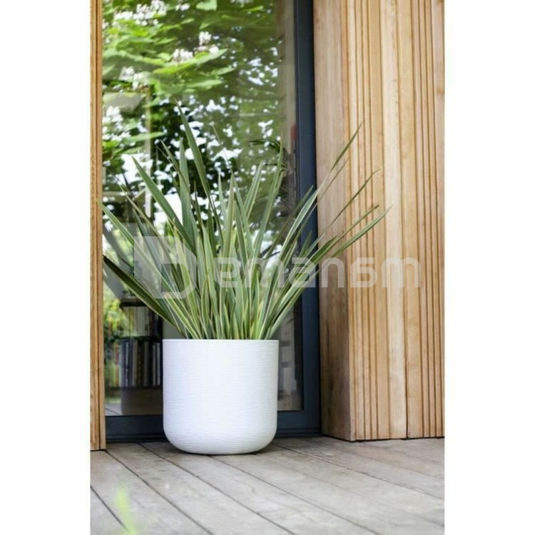 ქოთანი პლასტმასის EDA Plastiques Rond GRAPHIT'UP 48,5x46,2სმ 67ლ