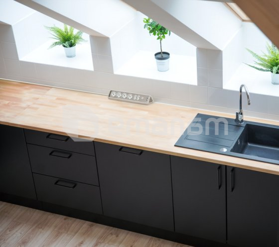 დამაგრძელებელი კუთხე 6 Brennenstuhl 2მ 2 USB ვერცხლისფერი თეთრი