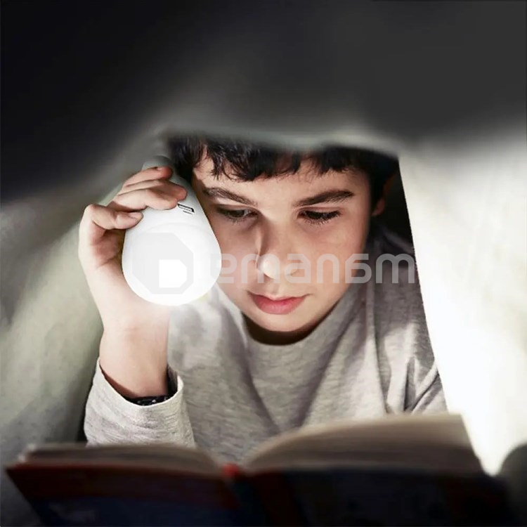 შუქდიოდური ნათურა ავარიული ფუნქციით და მზის პანელით V-TAC 2857 7W E27