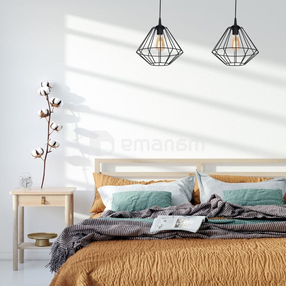 საკიდი Milagro MLP4789 COLIN 1 E27 შავი