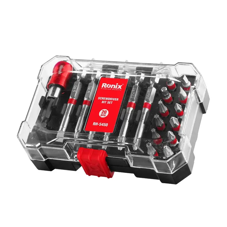 სახრახნისის ბიტების ნაკრები Ronix RH-5450, 19ც