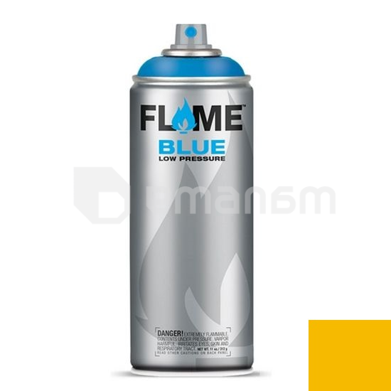 საღებავი-სპრეი FLAME FB110 ნესვისფერი ყვითელი 400 მლ
