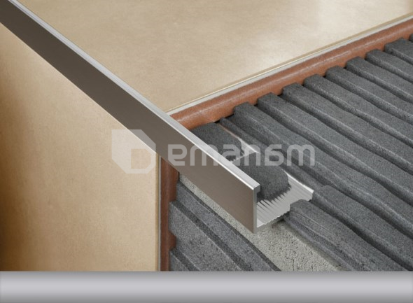 პროფილი ალუმინის SALAG A01051 "L" 10mm/2m ნატურალური ანოდა