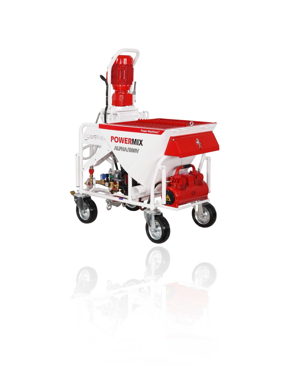 კედლის სალესი აპარატი | Powermix ALPHA | 380V