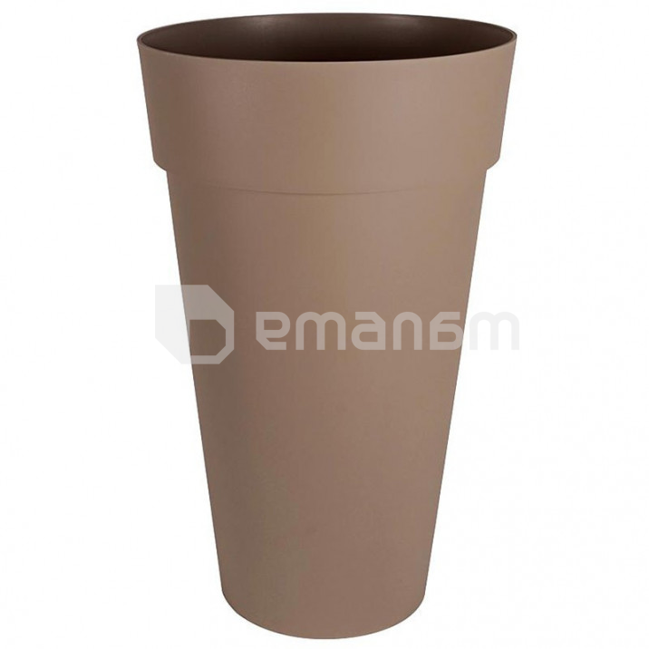 ქოთანი პლასტმასის EDA Plastiques VASE HAUT TOSCANE XXL 48 X 80სმ 90ლ