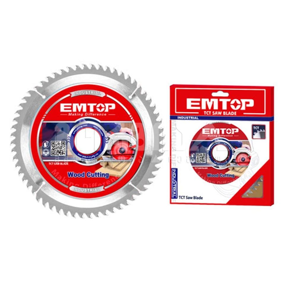 ხის საჭრელი დისკი ცირკულისთვის 235მმ 60T Emtop-ETCT123523