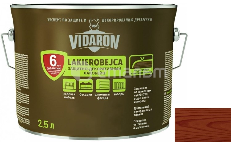 გასაჟღენთი ხის Vidaron Lakobeyc 2.5 ლ L07 კალიფორნიული სექვოია