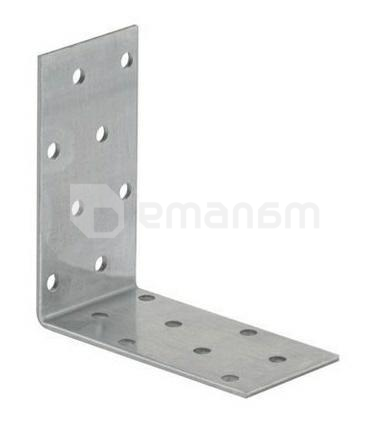კუთხედი პერფორირებული Domax 80x80x40x2,0 mm