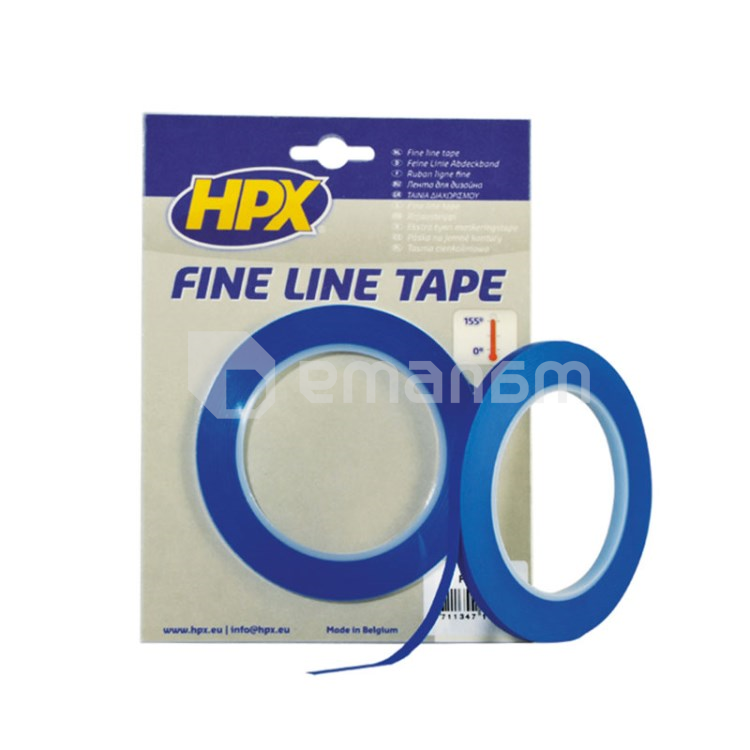 სამღებრო ლენტი ლურჯი HPX FL0633 33Mx6MM