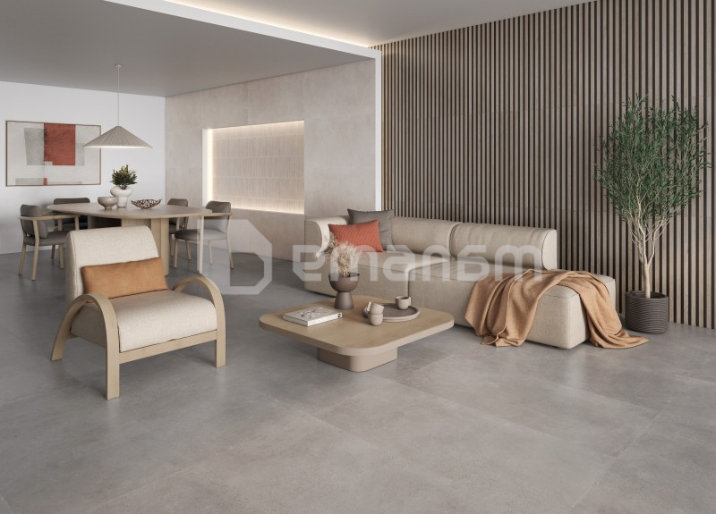 კერამოგრანიტი Halcon Ceramicas P AMIRA EV DARK MAT 9,5 R PRI 60X120სმ