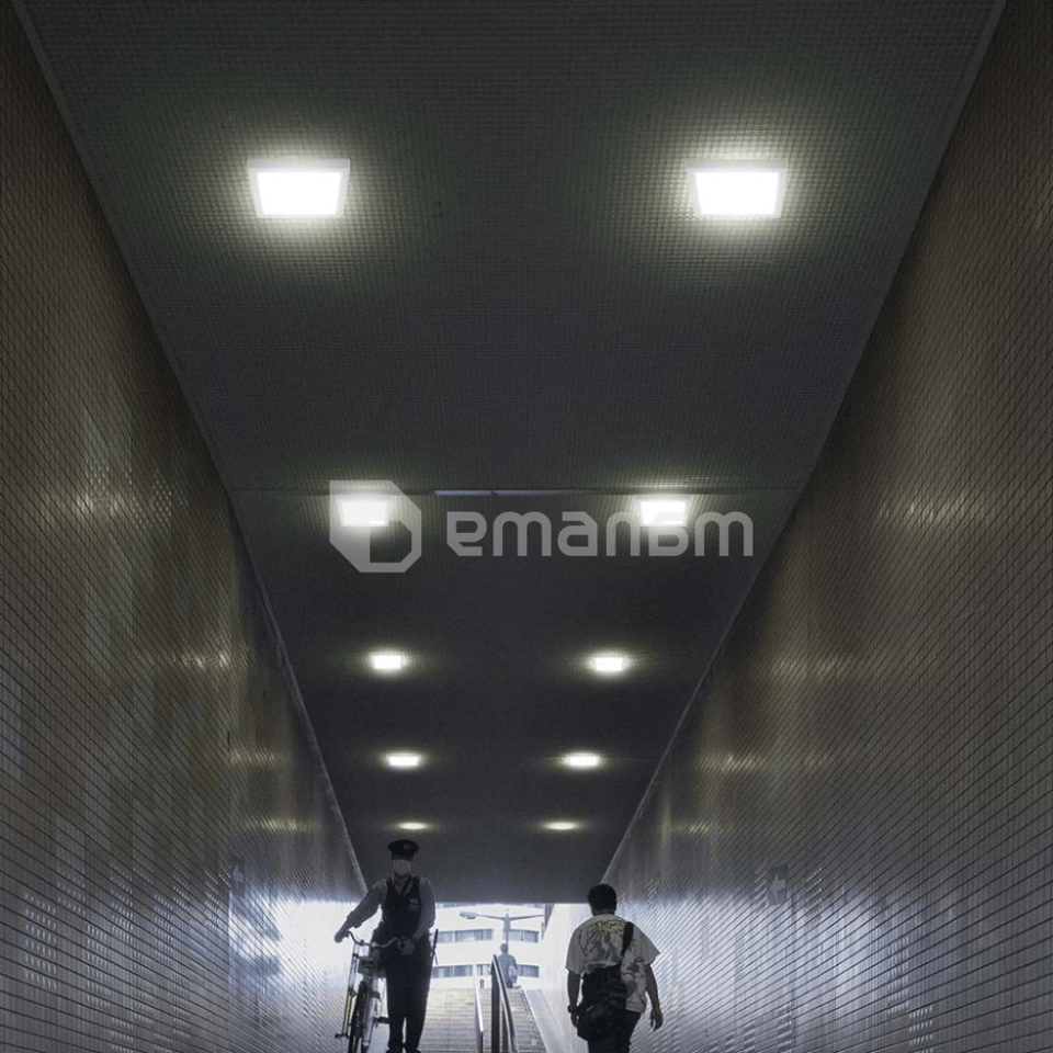 პანელი LED V-TAC 12W 4000K ზედაპირზე სამონტაჟო ოთკუთხედი 10496