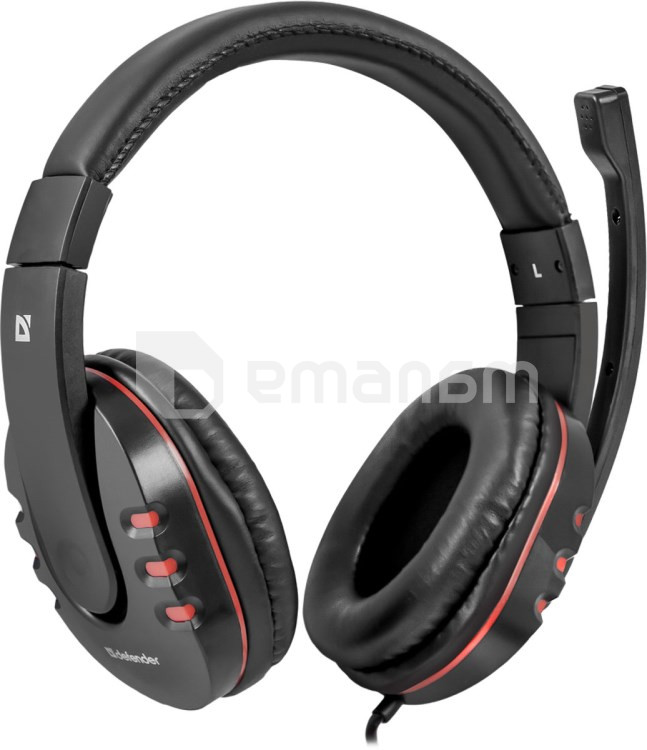 ყურსასმენი მიკროფონით DEFENDER 64113 Warhead G-160 შავი