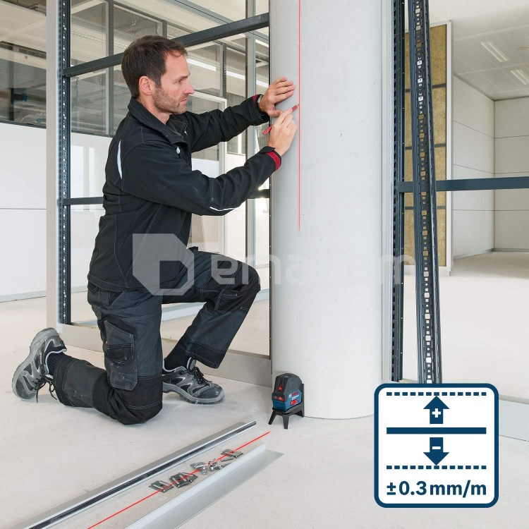 ლაზერული ნიველირი Bosch GCL 2-15 Professional (0601066E00)