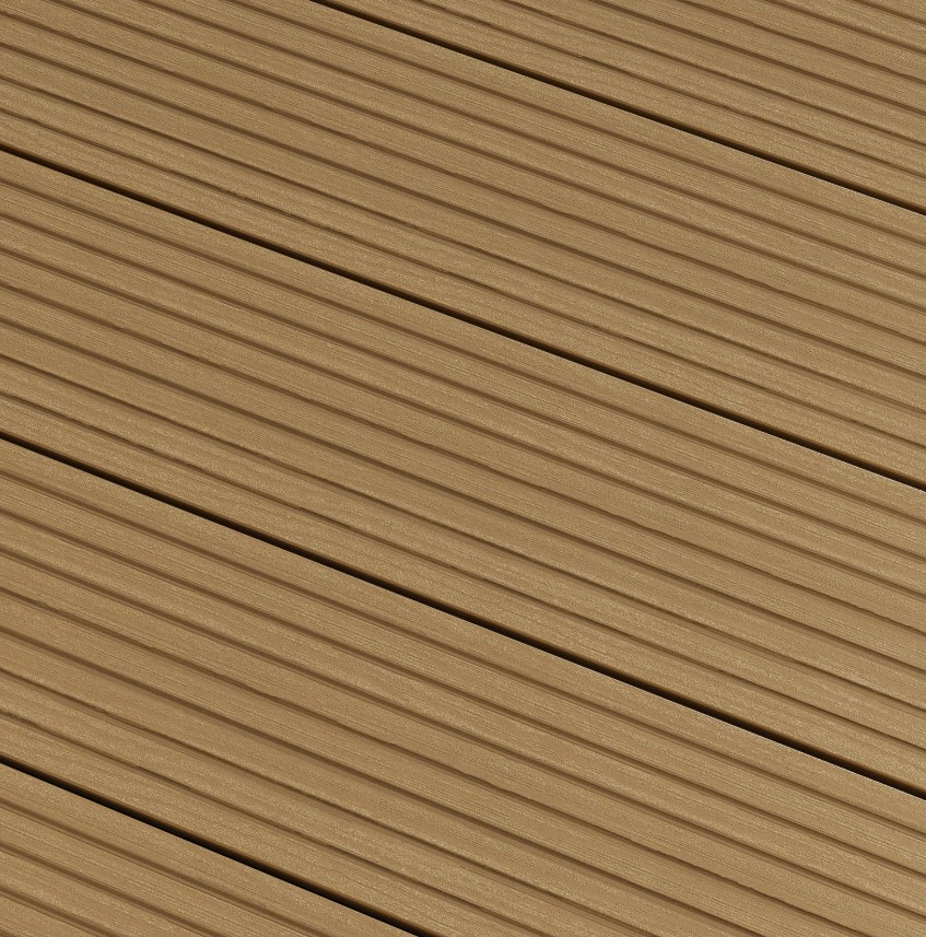 ტერასის დაფა SALAG WOOD Teak Brushed 1ც=0,36მ² 150x25x2400 მმ