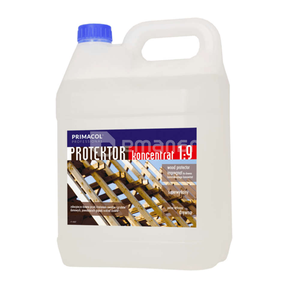 საჟღენთი ანტისეპტიკური Protector 1:9 გამჭირვალე 5ლ