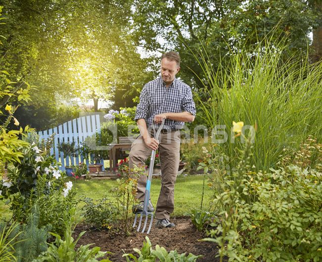 ფიწალი ბაღის Gardena NatureLine 117 სმ