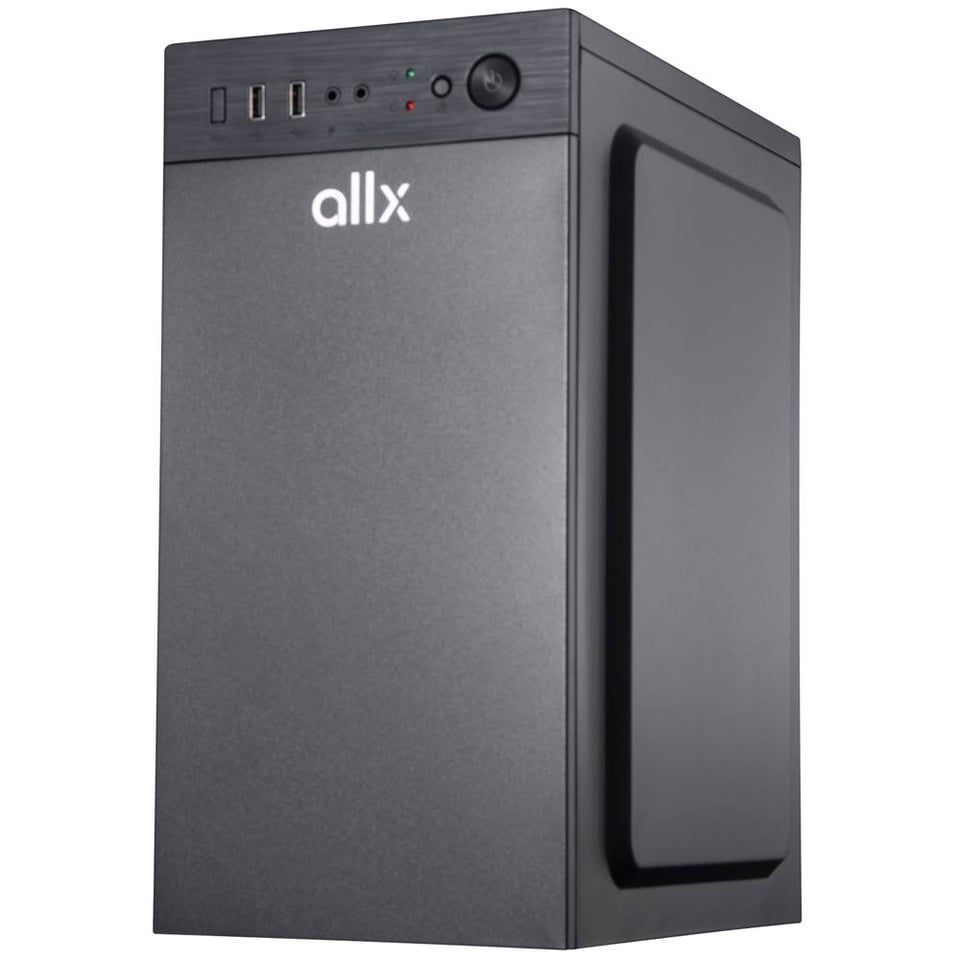 ქეისი ALLX AX-B1734, Computer Case, Micro-ATX, ITX, USBx2, AUDIO, Black